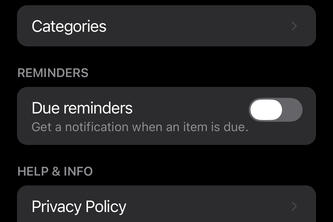 Sam's Smart Reminders