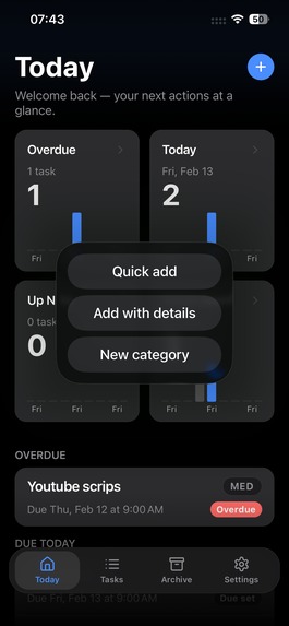 Sam's Smart Reminders – screenshot 8