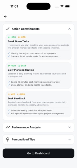 Daily Coach – screenshot 1