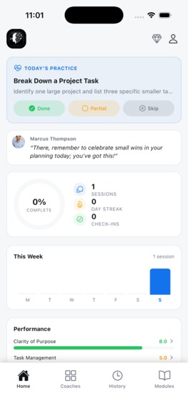 Daily Coach – screenshot 2