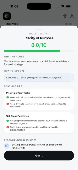 Daily Coach – screenshot 3