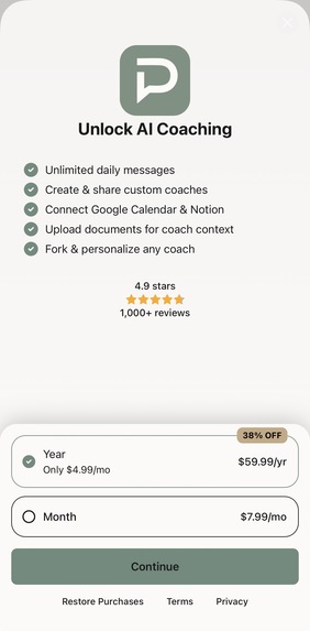 Pusulio | AI Coaching in Your Pocket – screenshot 15