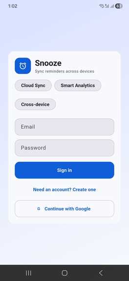 Snooze app – screenshot 4