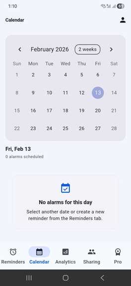 Snooze app – screenshot 5