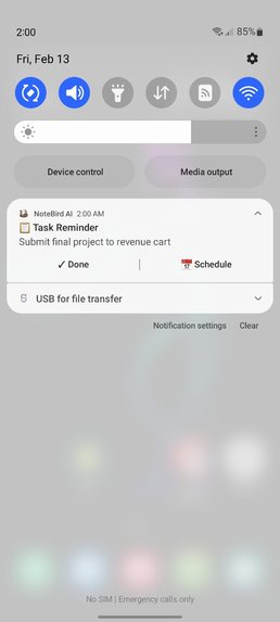 NoteBird Noter cum Reminder – screenshot 8