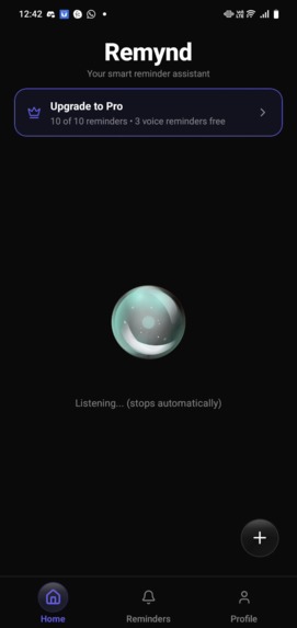 Remynd – Voice Reminders with On-Device AI – screenshot 3