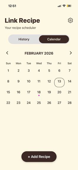 Link Recipe – screenshot 2