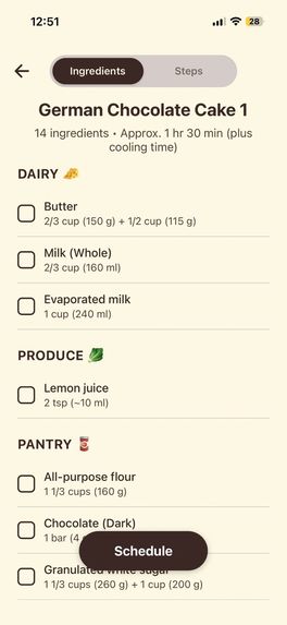 Link Recipe – screenshot 3
