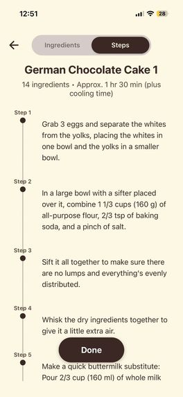 Link Recipe – screenshot 4