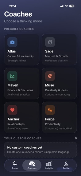 Clarity: Personal AI Coach – screenshot 2
