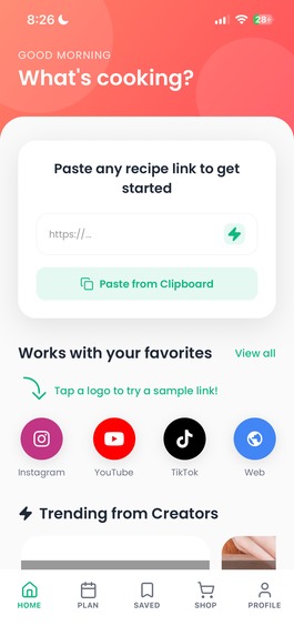 RecipeToDinner – screenshot 3