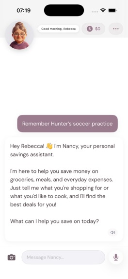 Hey Nancy – screenshot 1