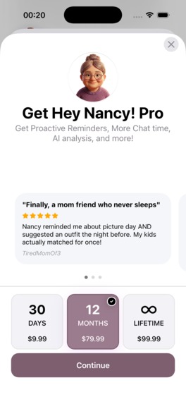 Hey Nancy – screenshot 2