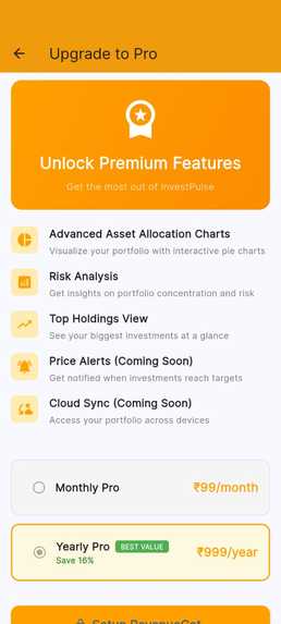 InvestPulse - Smart Investment Tracking – screenshot 5