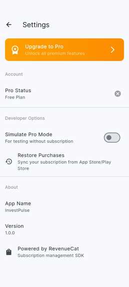 InvestPulse - Smart Investment Tracking – screenshot 6