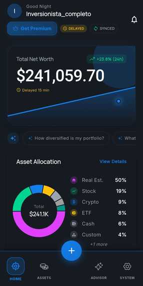 WealthScope – screenshot 2