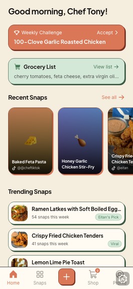 SnapCook – screenshot 2