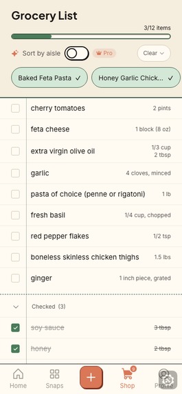 SnapCook – screenshot 4
