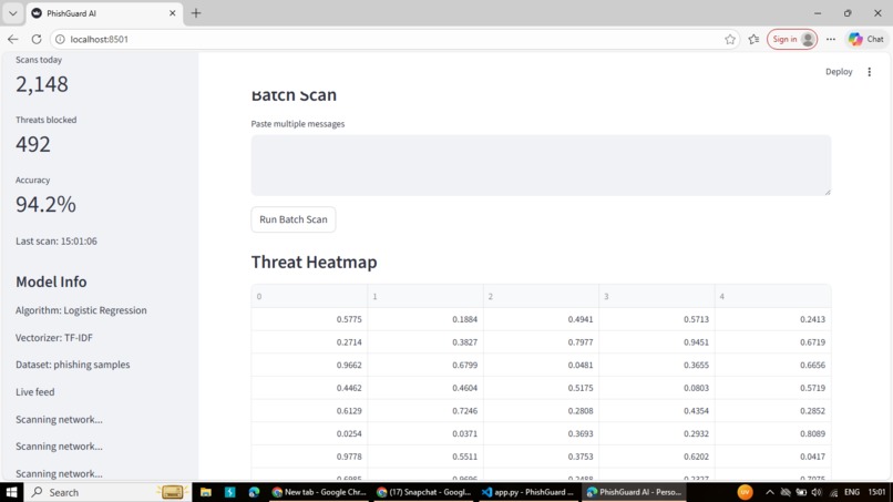 PhishGuard AI: Fortifying Your Digital Frontier – screenshot 2