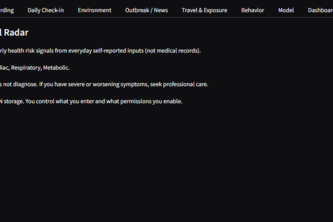 Health Signal Radar