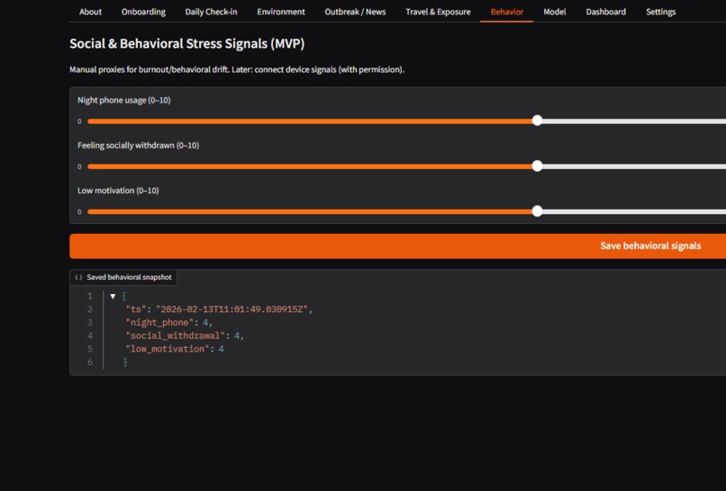 Health Signal Radar – screenshot 2