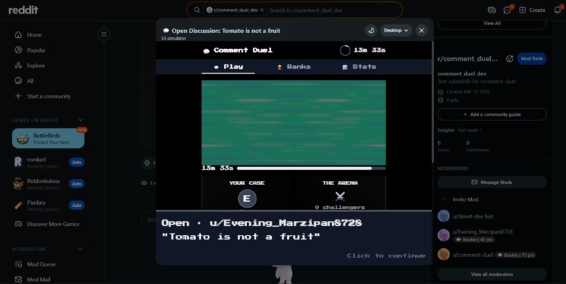 Comment Duel – screenshot 4