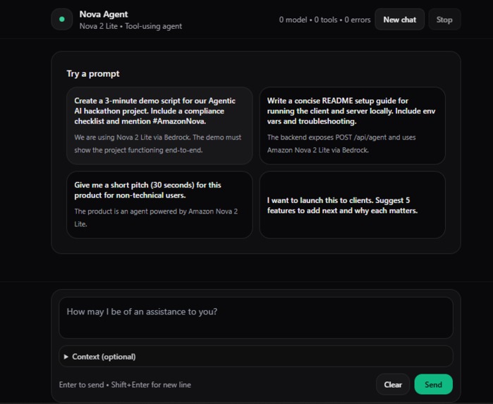 Nova Agent Studio (NAS) – screenshot 3