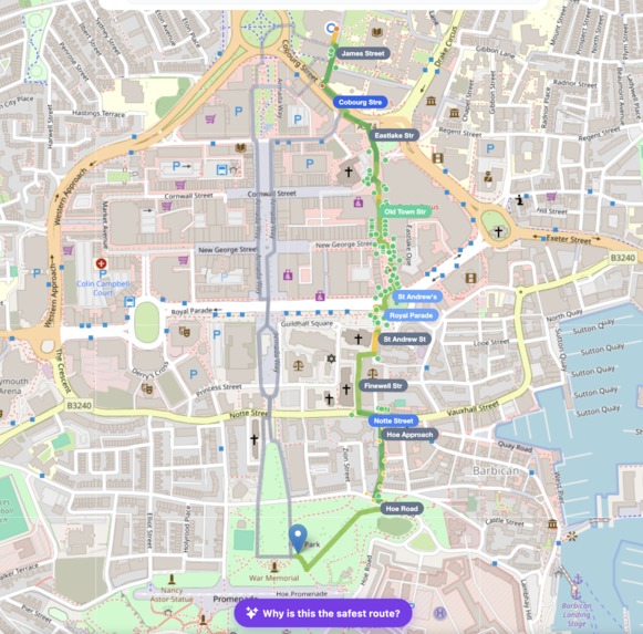 SafeNight – screenshot 1