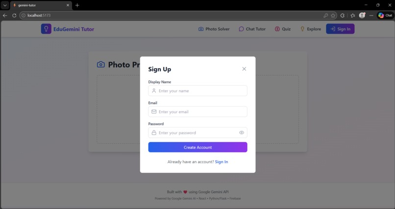 EduGemini - Tutor – screenshot 1