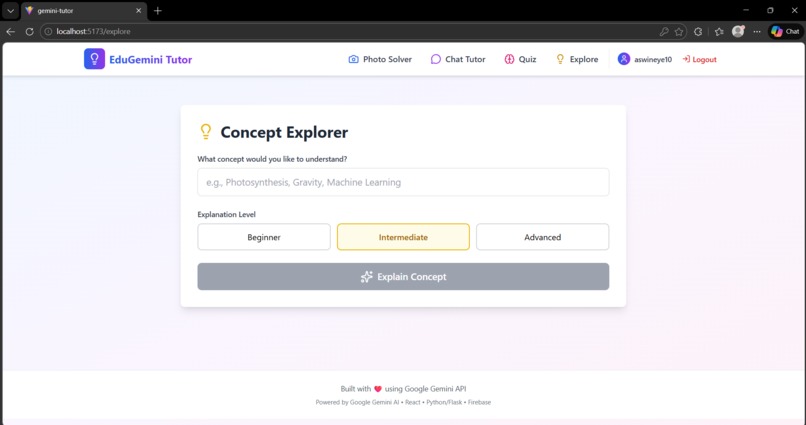 EduGemini - Tutor – screenshot 2