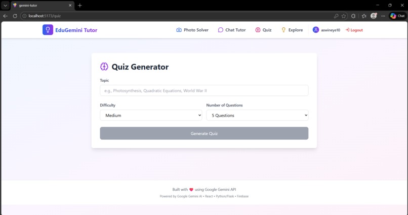 EduGemini - Tutor – screenshot 3