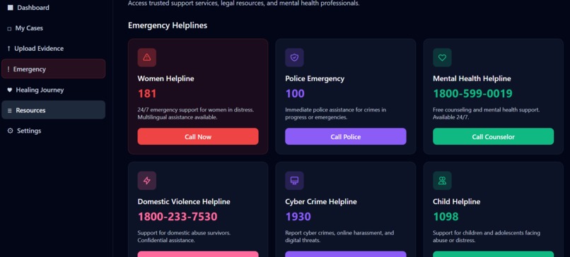 SafeHer - One Tap Safety for Women – screenshot 3