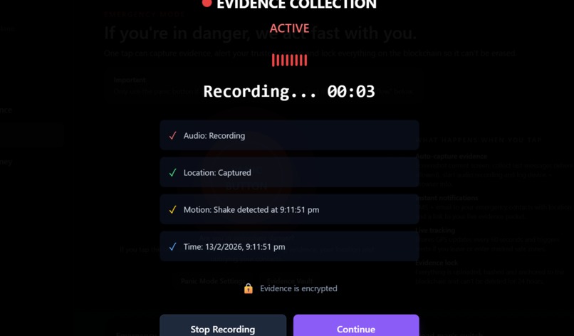 SafeHer - One Tap Safety for Women – screenshot 8