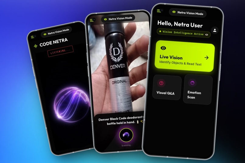 CodeNetra AI: Inclusive Vision & Dev Suite – screenshot 1