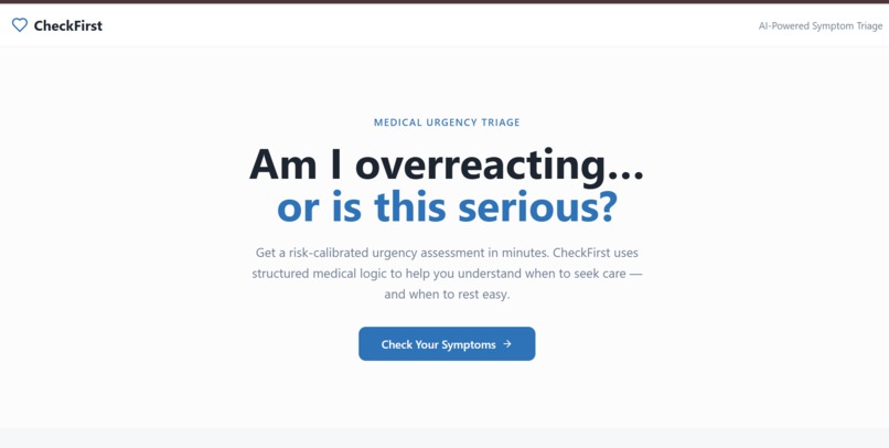 Check First – screenshot 1