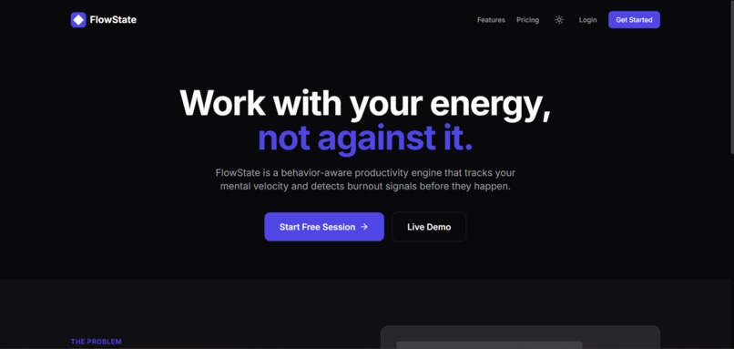 FLowState AI – screenshot 2