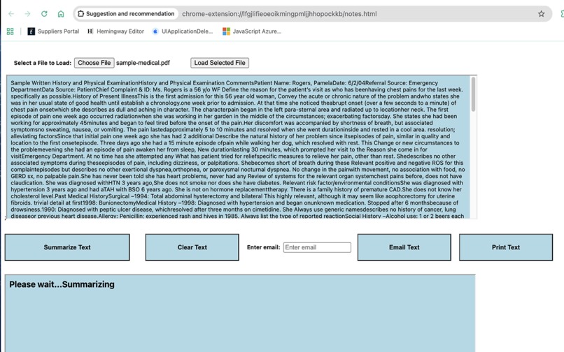 Suggest, Recommend, & Summarize  – screenshot 1