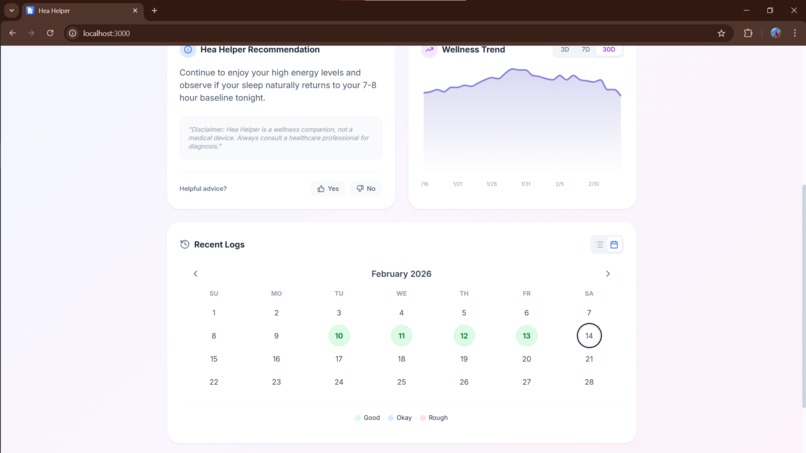 Hea Helper – screenshot 1