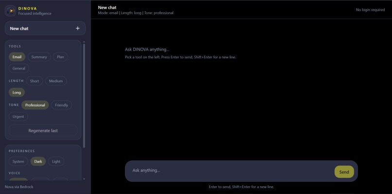 DINOVA – screenshot 1