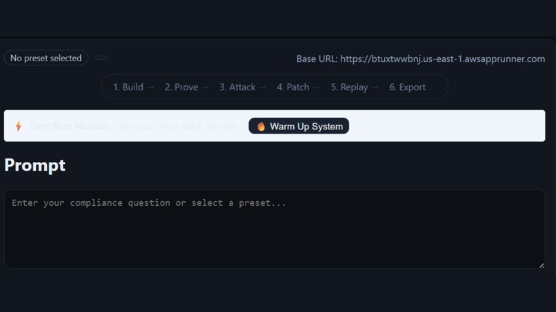 Aurora: Compliance Evidence Copilot – screenshot 2
