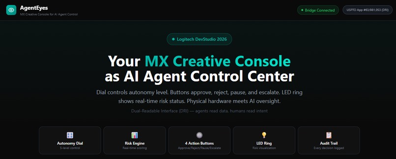AgentEyes — AI Agent Control for MX Console – screenshot 2