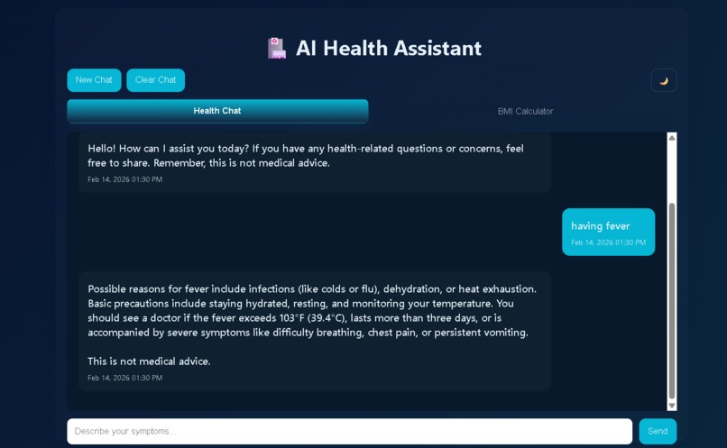 AI Health Assistant  – screenshot 3