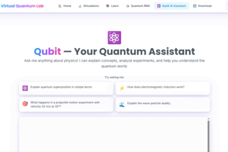 Virtual Quantum Lab