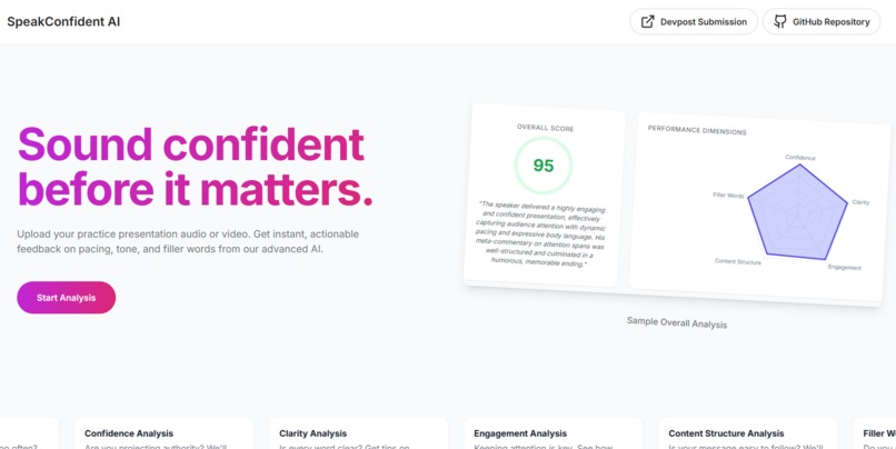 SpeakConfident AI – screenshot 1