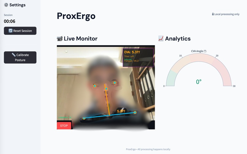 ProxErgo: Fatigue Monitor – screenshot 2