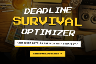 Deadline Survival Optimiser