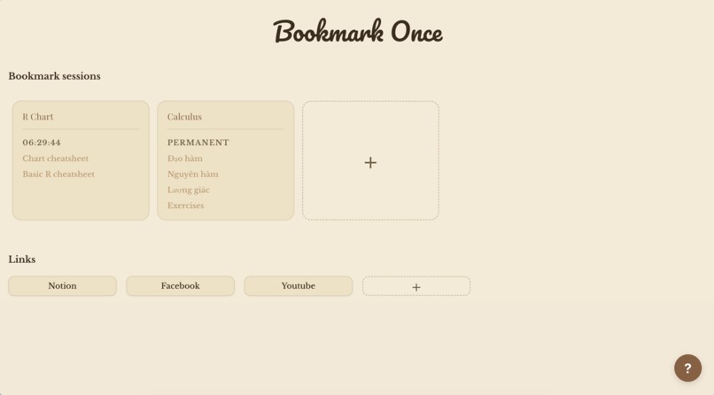 Bookmark Once – screenshot 1