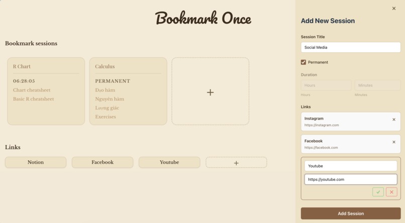 Bookmark Once – screenshot 2