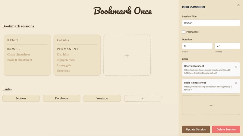 Bookmark Once – screenshot 3