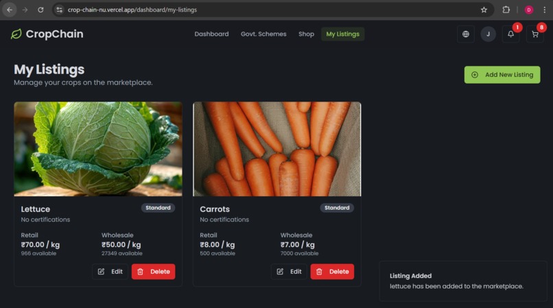 CropChain – screenshot 15